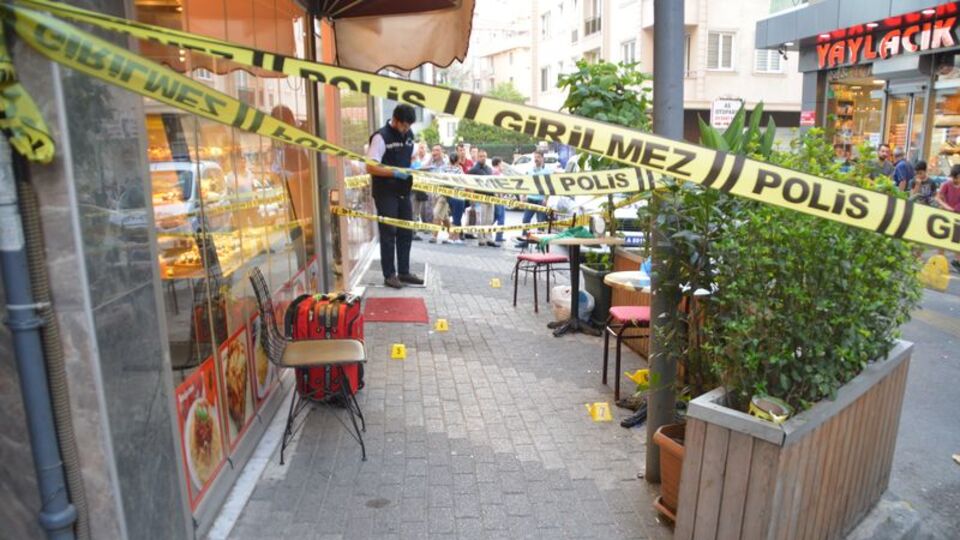 Şişli'de kurşun yağmuruna tutuldu