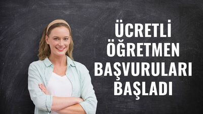 Ücretli öğretmenlik başvurusu