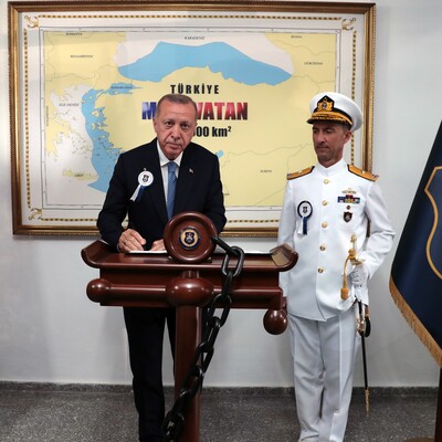 Cumhurbaşkanı Erdoğan'ın fotoğrafı Yunanistan'ı karıştırdı