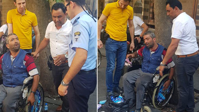 Dilencinin yaptığı "Pes!" dedirtti!