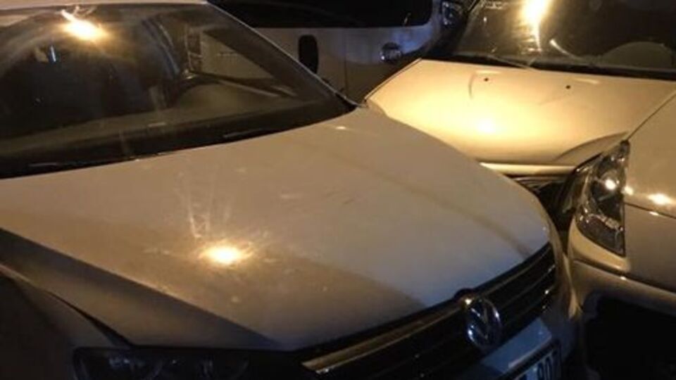 Böyle kaza görülmedi! 13 araca birden çarptı