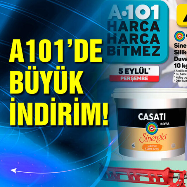 İşte A101 5 Eylül 2019 aktüel ürünleri