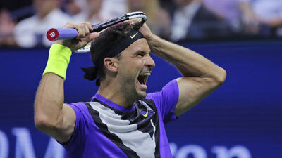 Federer'i Dmitrov durdurdu