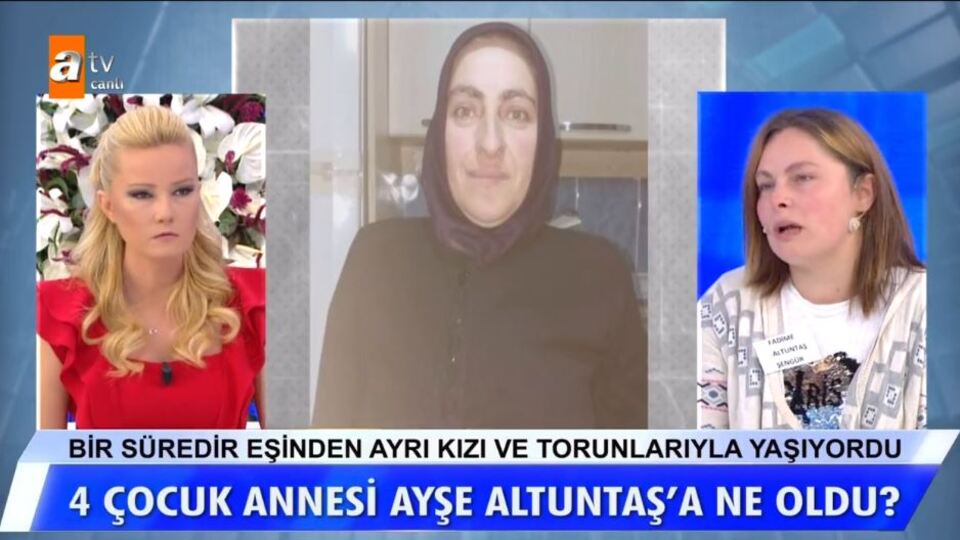 Müge Anlı'da Ayşe Altuntaş olayı!