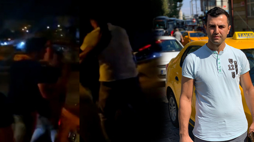 İSPARK durağında 'taksici değnekçi' terörü!