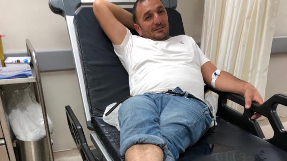 Hamamda ayakları yanınca suç duyurusunda bulundu