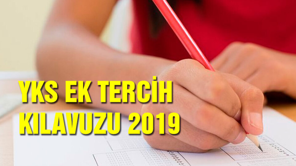 YKS ek tercih kılavuzu 2019 ÖSYM