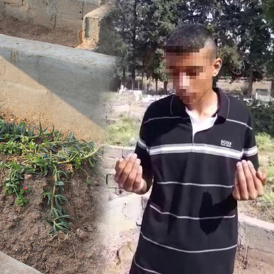 Öldürdü, mezarında helallik istedi