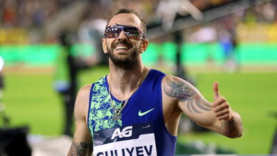 Ramil Guliyev, Brüksel'de 2'nci oldu