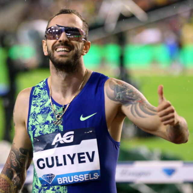Ramil Guliyev, Brüksel'de 2'nci oldu