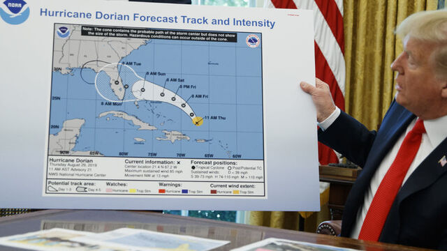 Trump'tan Bahamalar'a 'sizinleyiz' mesajı