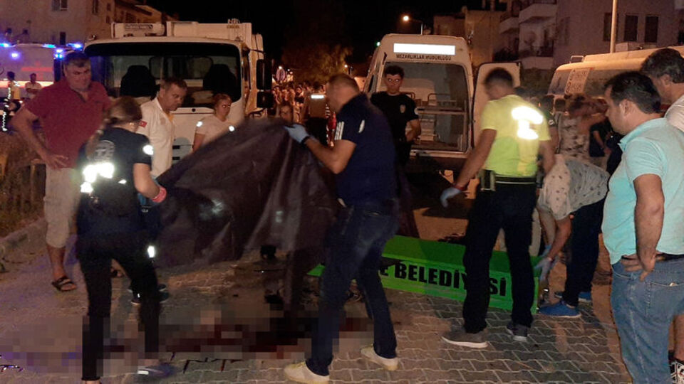 Fethiye'de feci kaza!