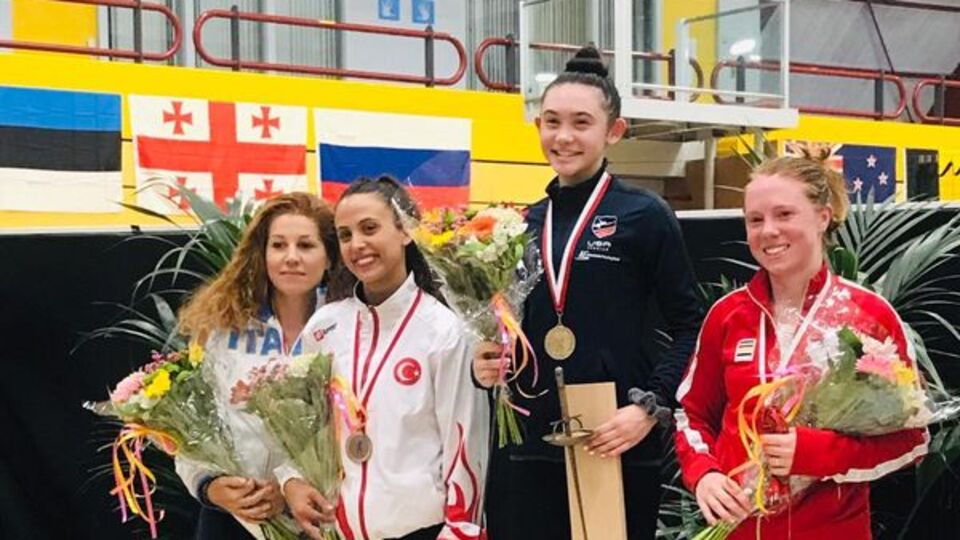 İrem Karamete'den bronz madalya