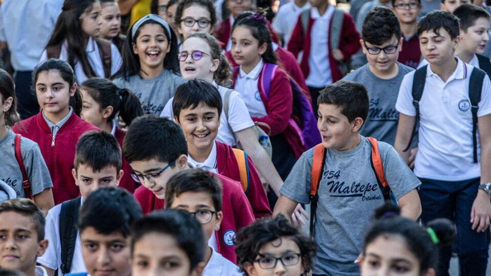 İşte okulun ilk gününden yansıyanlar