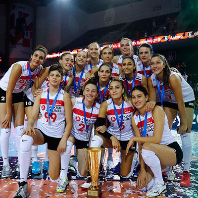 Voleybolda Avrupa'yı sallıyoruz!