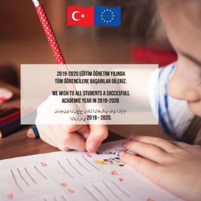 AB Türkiye Delegasyonu'ndan öğretim yılı için 3 dilde mesaj