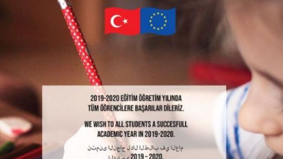 AB Türkiye Delegasyonu'ndan öğretim yılı için 3 dilde mesaj