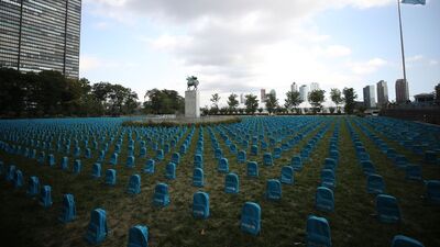 Okul çantaları 'mezar' oldu