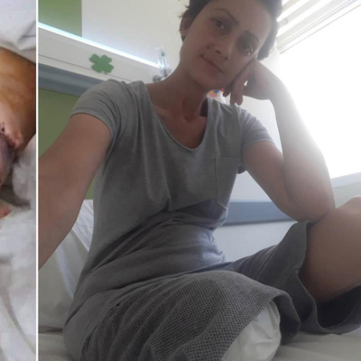 Eşinin vurduğu kadının bacağını kestiler!