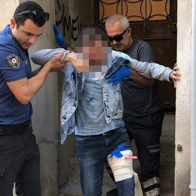 Akılalmaz! Yalanını meyve bıçağı bozdu!