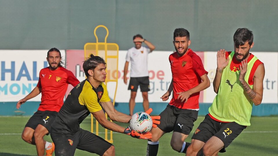 Göztepe'de Rizespor maçı hazırlıkları