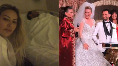 Aylin Coşkun'un eşi hastaneye kaldırıldı