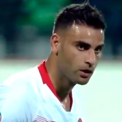 Gol öncesi dikkat çeken an!