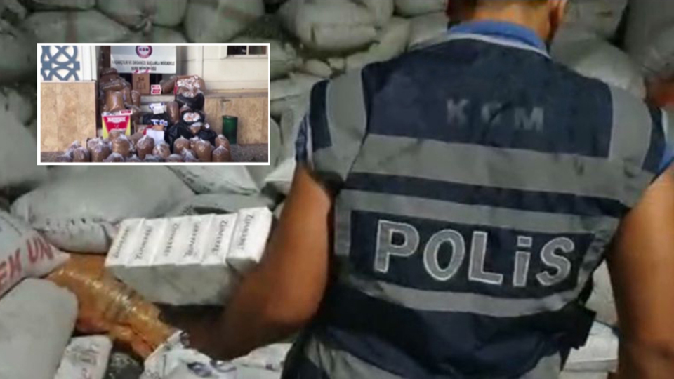 Osmaniye'de 10 iş yerine baskın!