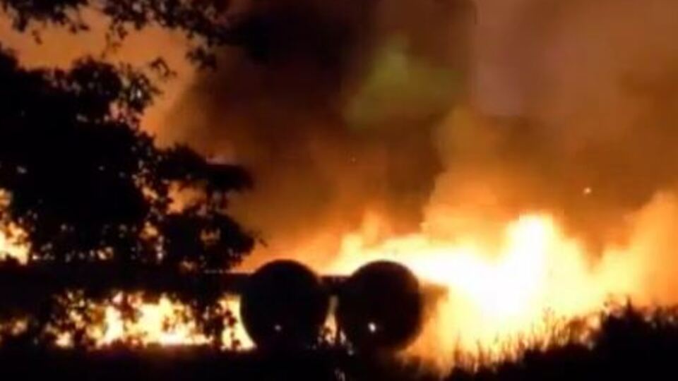 ABD´de uçak düştü: Ölüler var