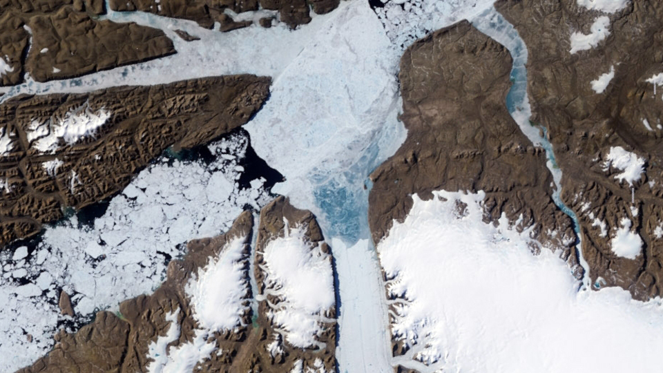 Grönland'da dev buzul koptu! 1 ölü, 2 kayıp