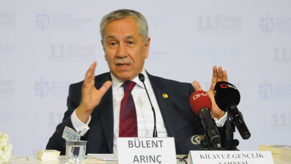 Arınç'tan Turan'a sert yanıt: Sana yazık olur!