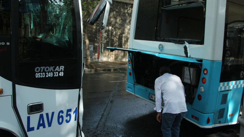 Beşiktaş'ta korku dolu anlar! Turistleri taşıyordu...