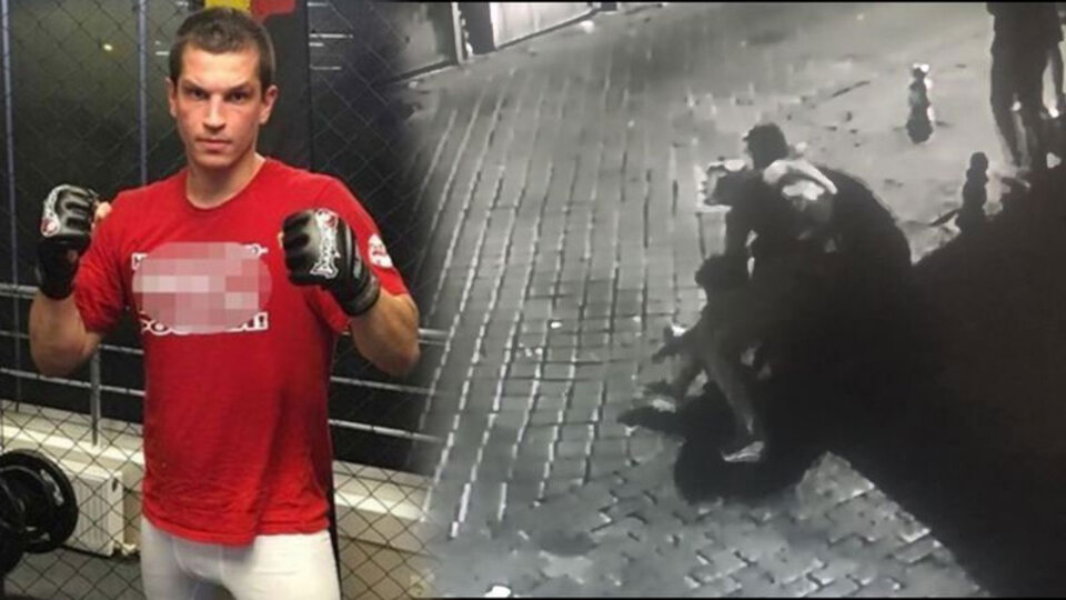 Milli sporcunun işlediği cinayetten yeni görüntüler