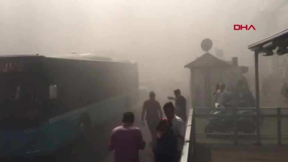 Şişli'de iş merkezinde yangın! Mahsur kalanlar var