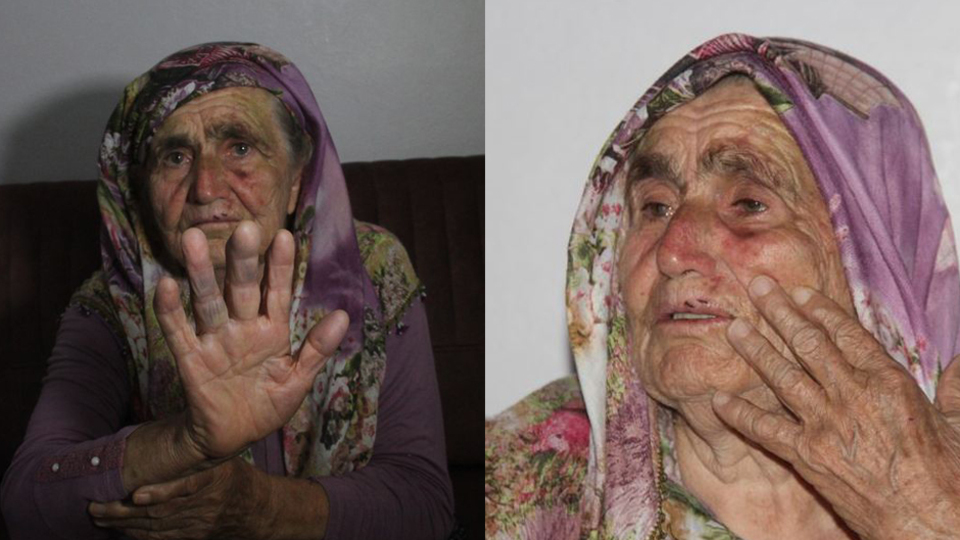 İstismara kalkıştı olmadı darp etti! Fatma nine bizi affet!