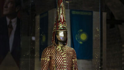 2500 yıllık Altın Elbiseli Adam Türkiye'de