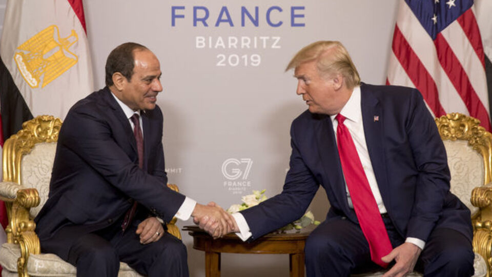 Trump'tan, Sisi'ye: En favori diktatörüm