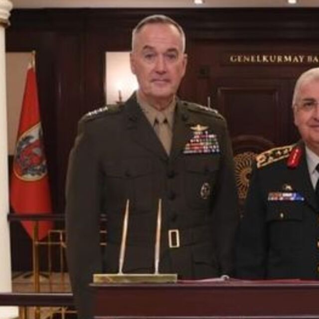 Org. Güler, ABD'li mevkidaşıyla görüştü!
