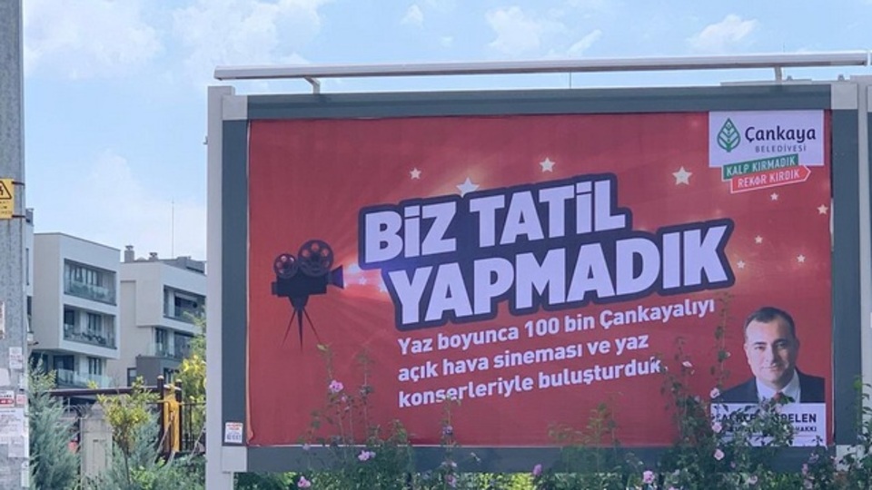 Manidar bulunan afişle ilgili gelişme!