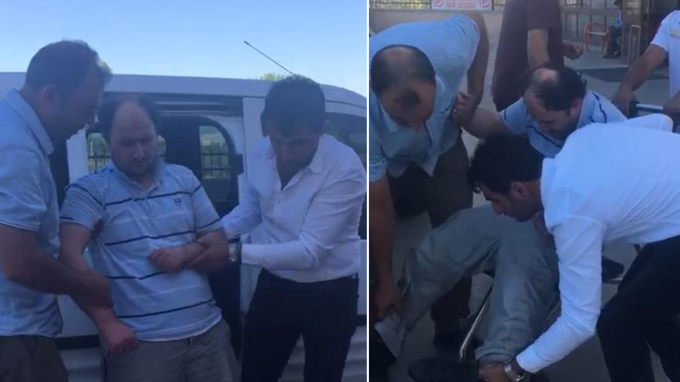 Sözde "mahrem abi" polise zor anlar yaşattı!