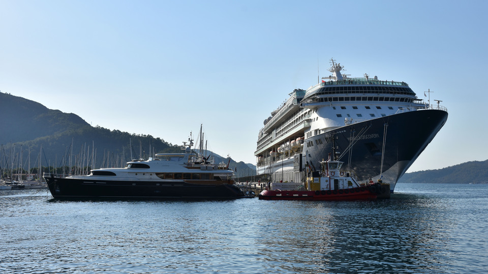 Kruvaziyer turizmde Kuşadası'nın hedefi 1 milyon turist