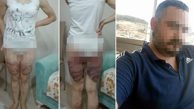 Eşe şiddete hakimden indirimsiz karar!