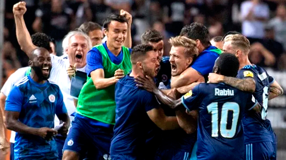 Slovan Bratislava ligde kazandı