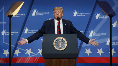 Trump'tan "muhtemel bir saldırıya hazırız" mesajı