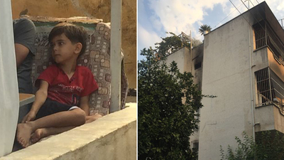 Osman, caninin evinin yakılışını izledi!