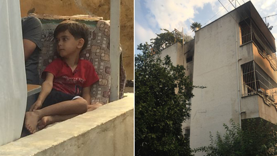 Osman, caninin evinin yakılışını izledi!