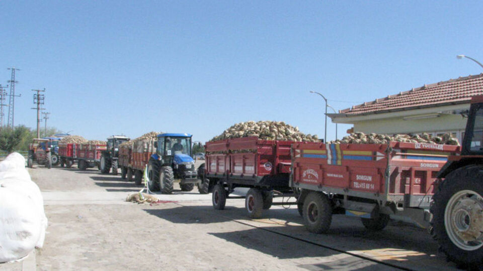 Yozgat Şeker Fabrikası'nda pancar alımları başladı