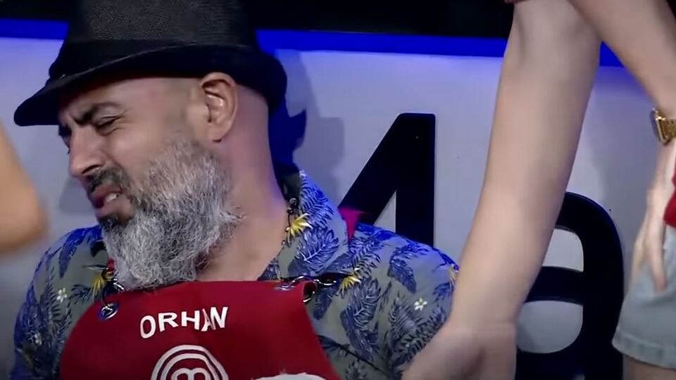 MasterChef Orhan bir anda yere yığıldı!