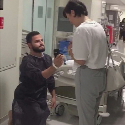 Hastanede duygu dolu anlar! Tam ameliyata girecekken öyle bir şey yaptı ki...