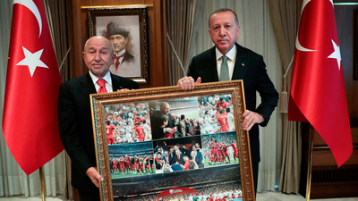 Cumhurbaşkanı Erdoğan, Özdemir'i kabul etti